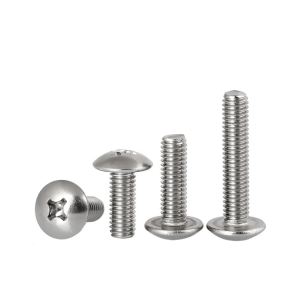 Cross recessed large flat head with cushion screws SUS – panel screws