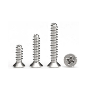 Stainless steel – cross countersunk head self tapping nails