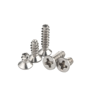 Stainless steel – cross countersunk head self tapping nails