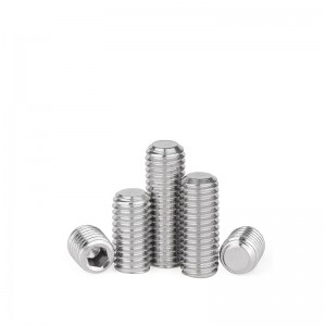 Hexagon flat end setting screws – Stainless steel -DIN913