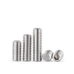 Hexagon flat end setting screws – Stainless steel -DIN913