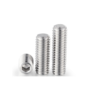 Hexagon flat end setting screws – Stainless steel -DIN913