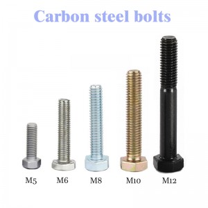 Customized China din933 m7 m9 m10 m12 m15 m6 m22 m24 m36 m50 hex bolt