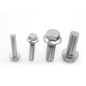 Hexagon flange bolts – stainless steel