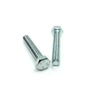 Outer hexagon machine tooth screws – colored zinc plating