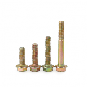 Hexagon flange bolts – stainless steel