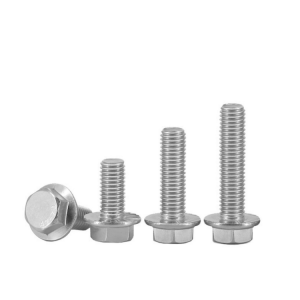 Hexagon flange bolts – stainless steel