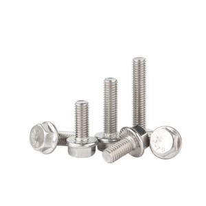 Hexagon flange bolts – stainless steel