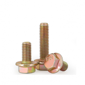 Hexagon flange bolts – stainless steel