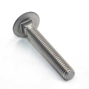 Square neck machine bolt – carbon steel + stainless steel