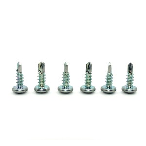 Phillip pan head self-drilling screws