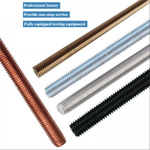 Galvanized threaded rod