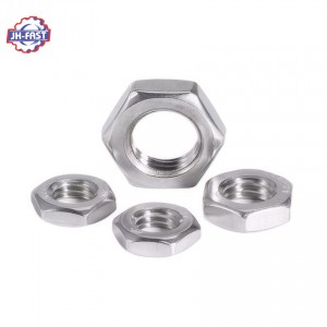 Stainless carbon steel hex thin nut