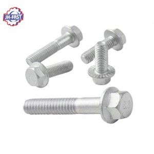 Flange bolt hot dip galvanized