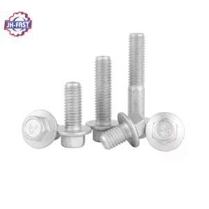 Flange bolt hot dip galvanized