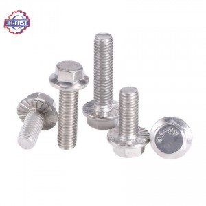 Hex flange bolts stainless steel