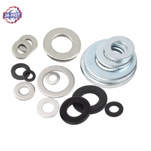 Factory SS304 Stainless Steel Flat Metal Washers