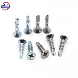 Din7504p ss csk bugle head phillips drive self-drilling screw