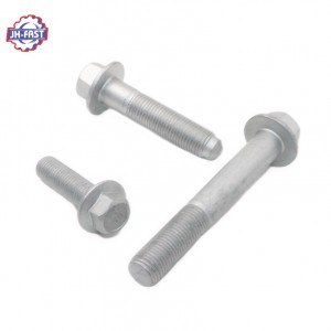 Flange bolt hot dip galvanized