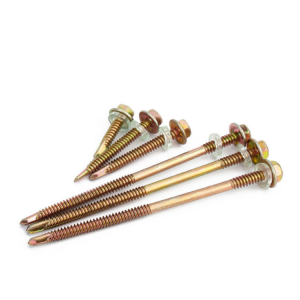 Color hex self drilling screw