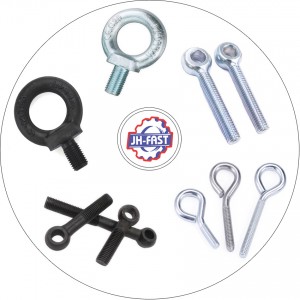 Zinc plated galvanized eye bolts