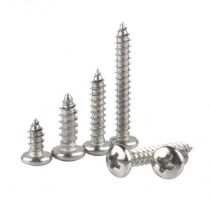 Stainless steel – cross pan head self-tapping screws