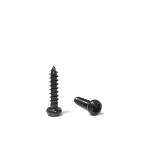 Internal plum pan head self-tapping screw ring color + black zinc + stainless steel