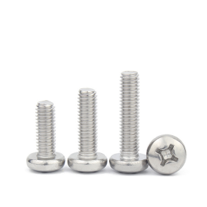 Cross pan head machine teeth screws – stainless steel