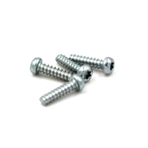 Internal plum pan head self-tapping screw ring color + black zinc + stainless steel