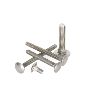 Square neck machine bolt – carbon steel + stainless steel