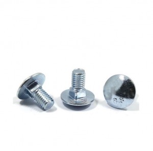 Square neck machine bolt – carbon steel + stainless steel