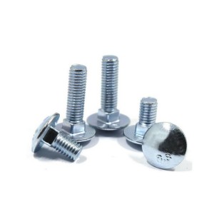 Square neck machine bolt – carbon steel + stainless steel