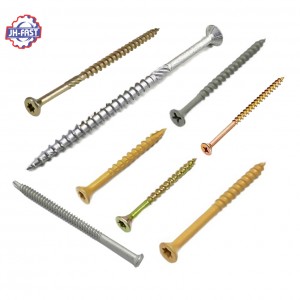 Torx flat truss head deck screws wood self tapping screws