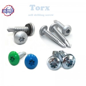 Stainless steel pan head self-drilling screws cross recessed pan framing head self drilling screws