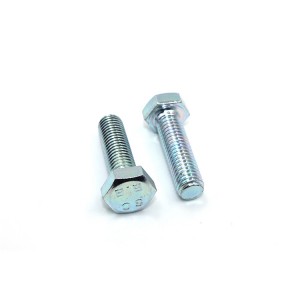 Outer hexagon machine tooth screws – colored zinc plating