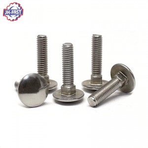 Stainless steel carriage bolts