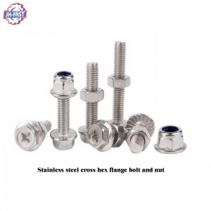 Cross Hex flange bolts