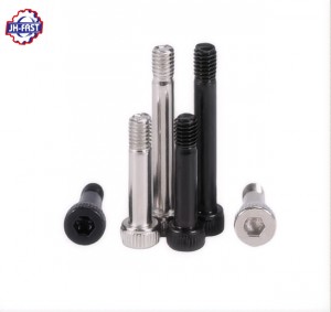 Black oxide carbon steel hex socket head allen bolt DIN912