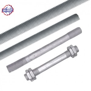 Hot dip galvanized threaded rod