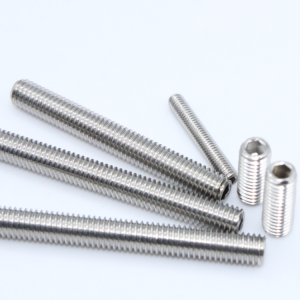 Hexagon flat end setting screws – Stainless steel -DIN913