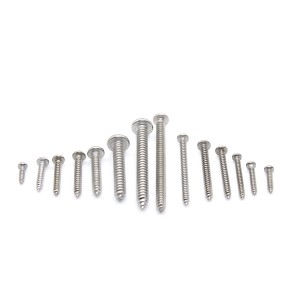 Stainless steel – cross pan head self-tapping screws