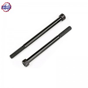 Black oxide carbon steel hex socket head allen bolt DIN912