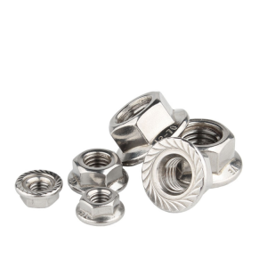 Carbon Stainless Steel Hex Flange Nuts