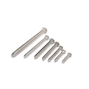 Stainless steel – cross pan head self-tapping screws