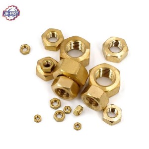 Customized Stainless Steel Nylon Brass Hex Nuts