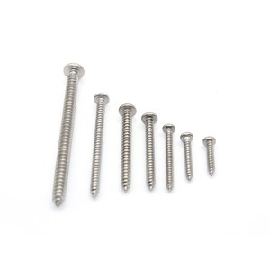 Stainless steel – cross pan head self-tapping screws