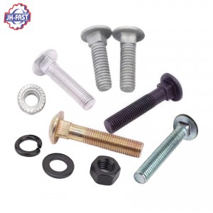 Carbon steel carriage bolts