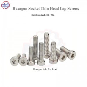 Stainless steel socket head cap screws