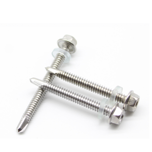 Color hex self drilling screw