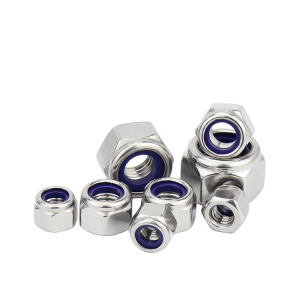 stainless steel hex nylon lock nut